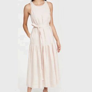 Rebecca Taylor Belted Long Dress